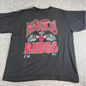 VTG Chicago Bulls Master Of The Ring Shirt Official Licensed Salem Sportswear XL